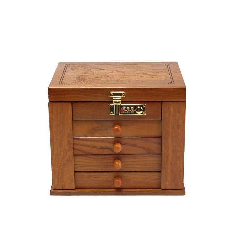 Decor Depot Wooden Wolf Jewelry Box™